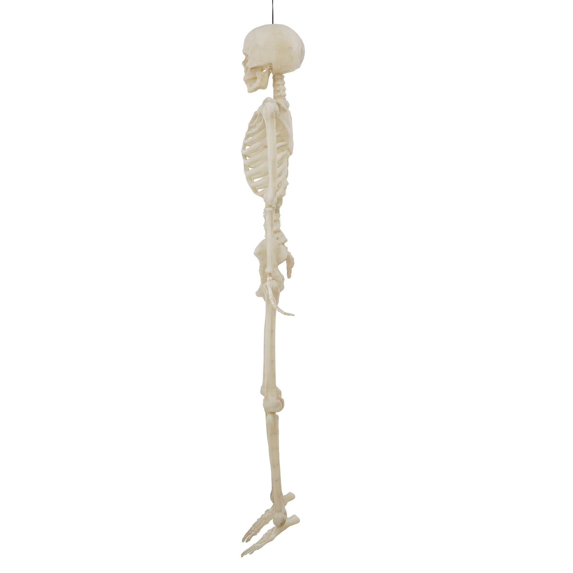 Way To Celebrate 5 ft Poseable LED Illuminated Skeleton Halloween Decoration