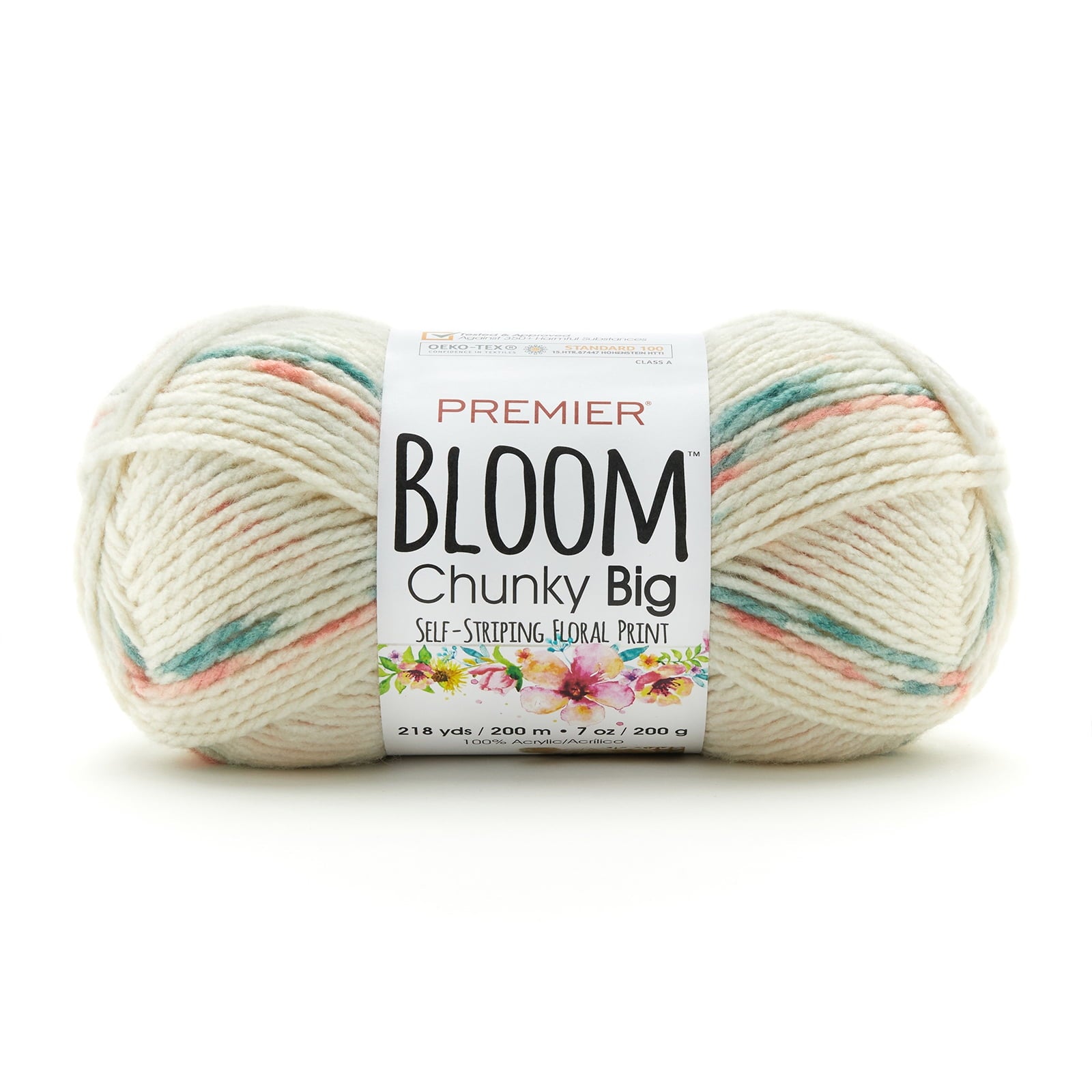 Premier Yarns - Bloom Chunky Big Yarn - Snapdragon - 7oz 218yds - 5 Bulky Weight - Acrylic