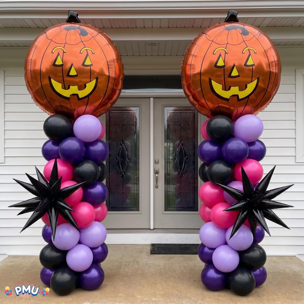 PMU Halloween Flying Ghost 24 Inch Mylar-Foil Balloon (10/pkg) Pkg/1