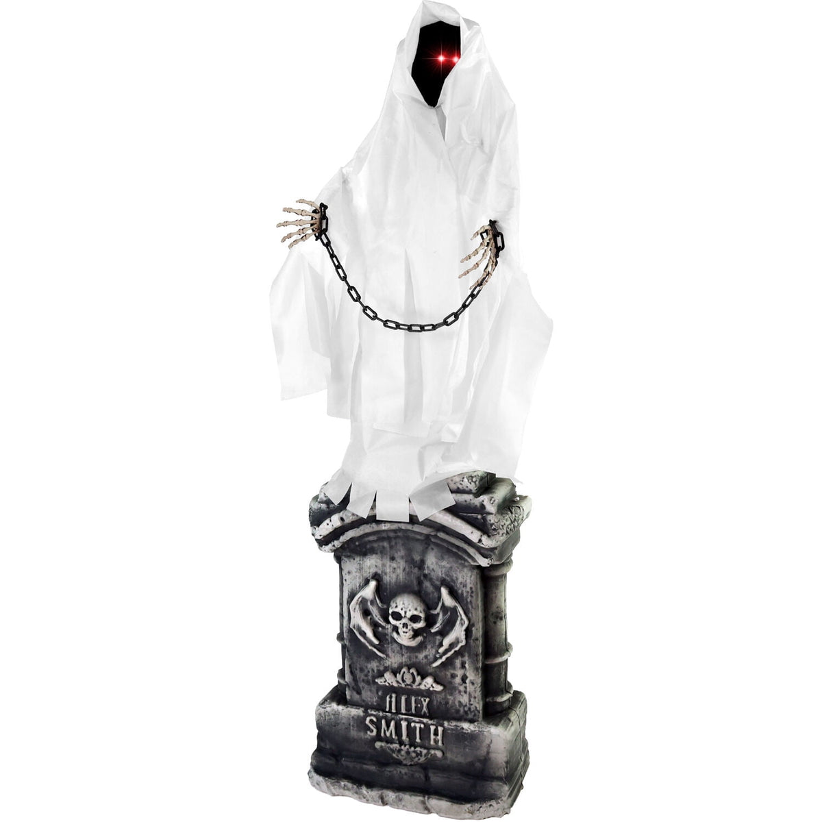Haunted Hill Farm 3.4 ft Touch-Activated Animated Possessed Backbend Lady Halloween Animatronic, HHLADY-15FLSA
