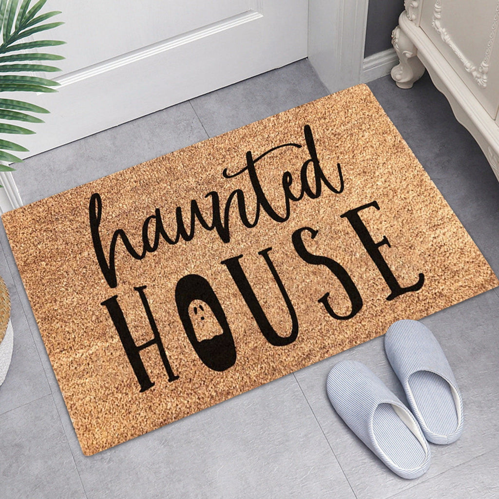 ZToonmas 15" x 23" Vintage Halloween Rugs, Halloween Horror Print Outdoor Rugs Floor Mat Hallway Kitchen Foot Mat Soft Non-Slip