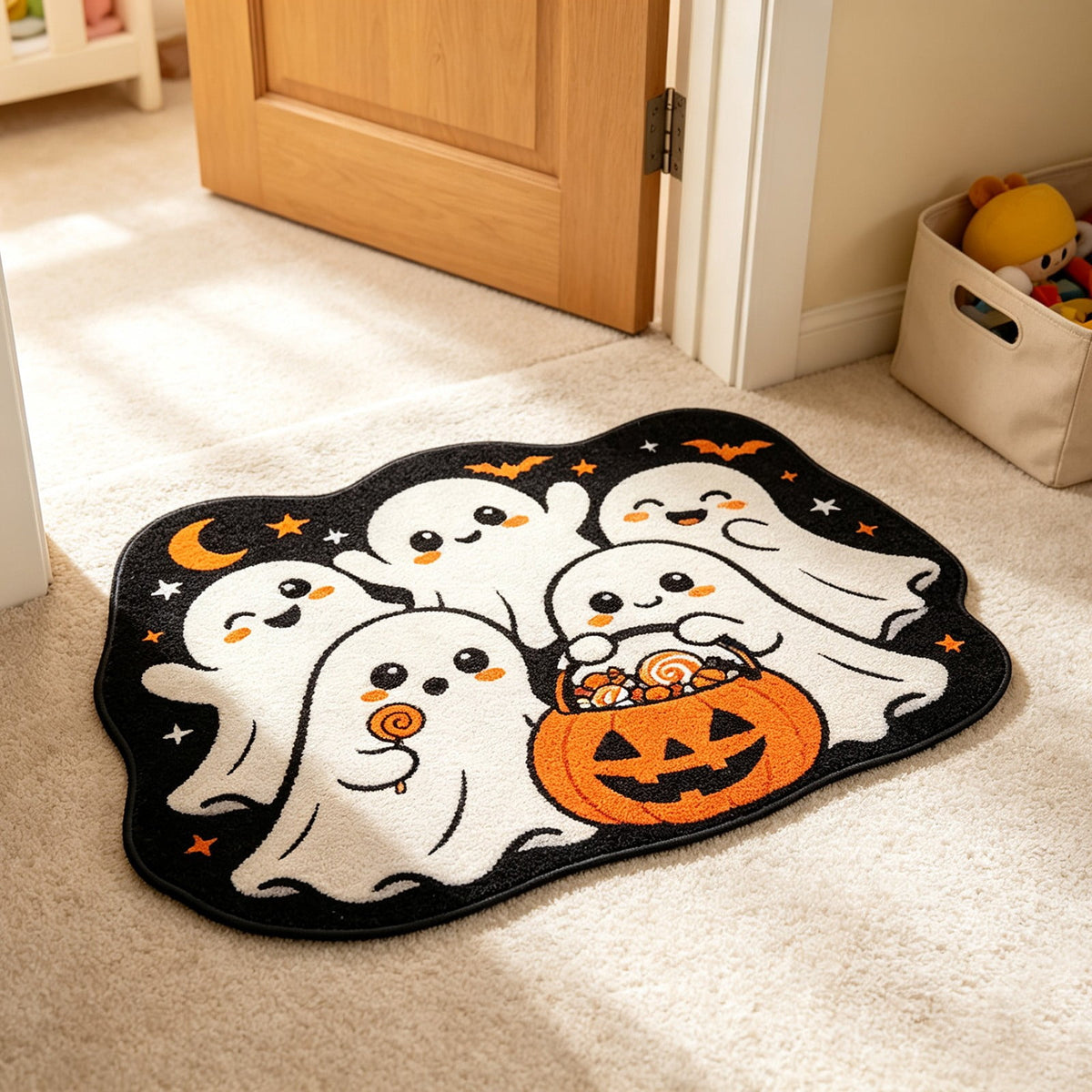 Halloween Doormat Halloween Home Decoration Doormats, Create A Holiday Atmospheres 40*60cm Halloween Party Supplies
