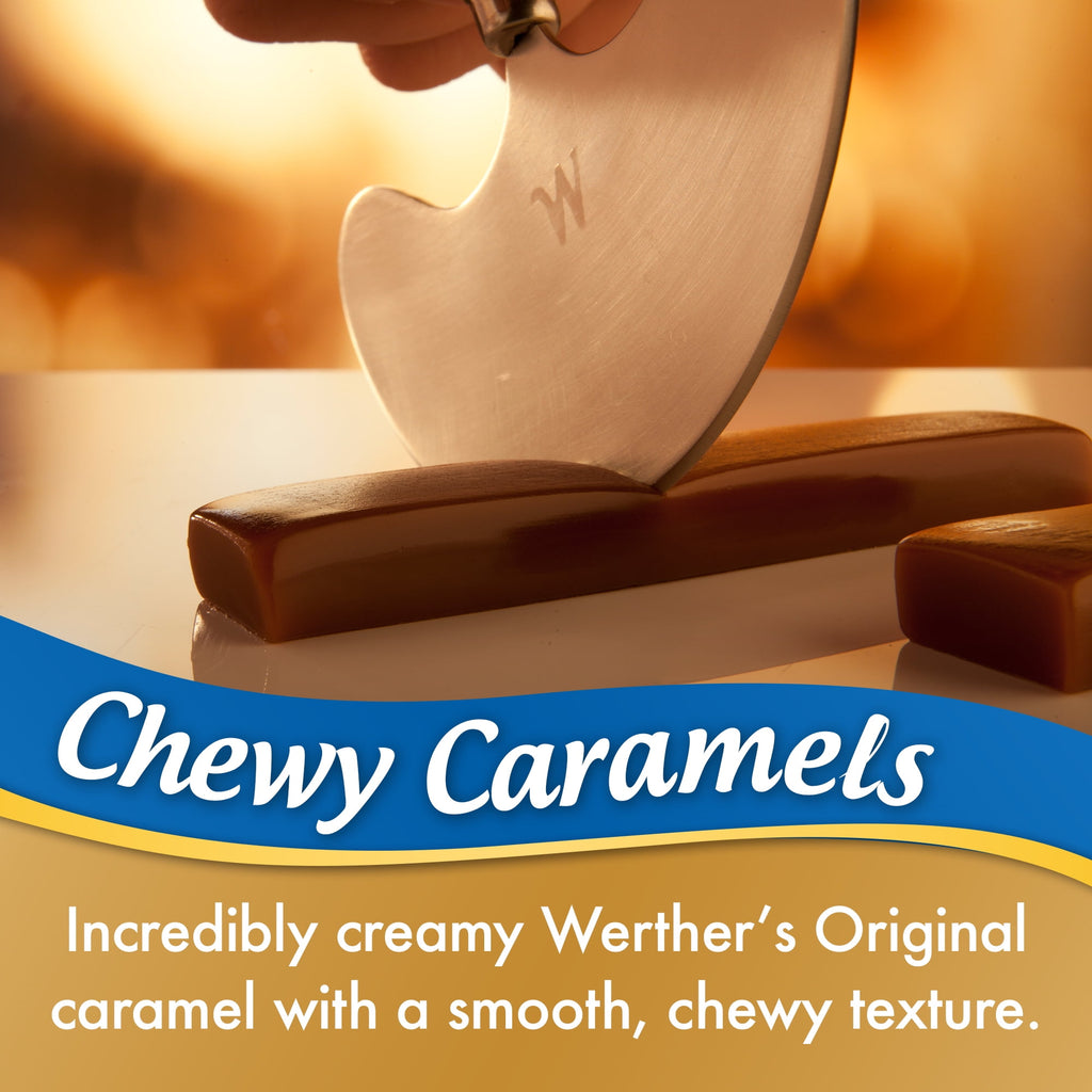 Werther’s Original Chewy Caramel Baking Candy, 10.8 oz – Premium Baking Ingredients for Cookies, Brownies, Cakes & Desserts
