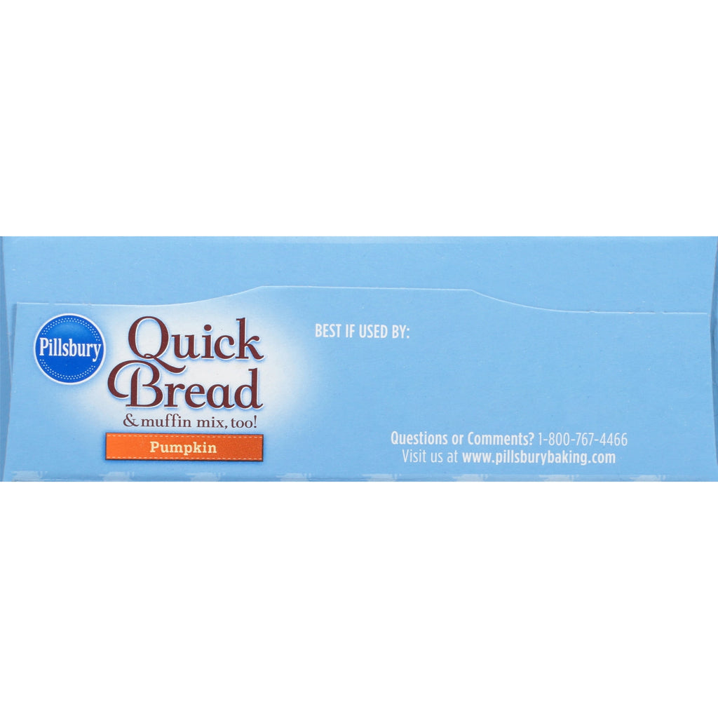 Pillsbury Pumpkin Quick Bread and Muffin Mix, 14 oz Box