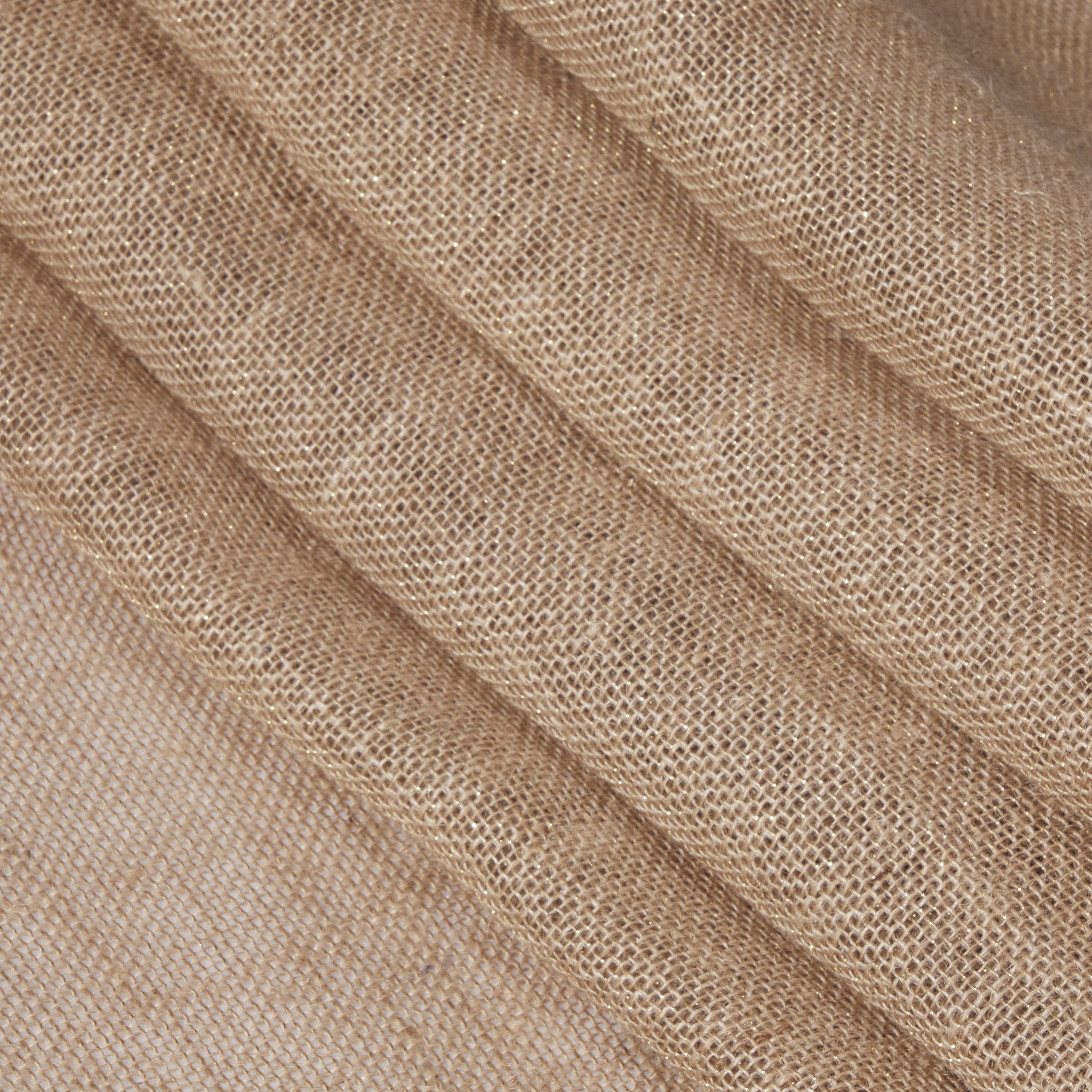 Allen Company Folded & Precut Jute Burlap Craft Fabric, 46"W x 2-Yards, Natural
