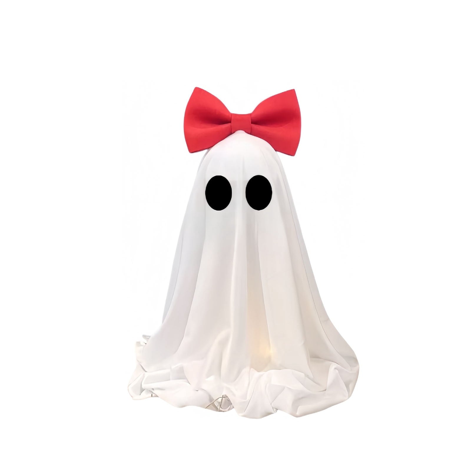AuroraX Halloween Ghost Decor Outdoor Halloween Decoration Courtyard Tabletop Desktop Haunted Halloween Decoration for Yard Garden Pink