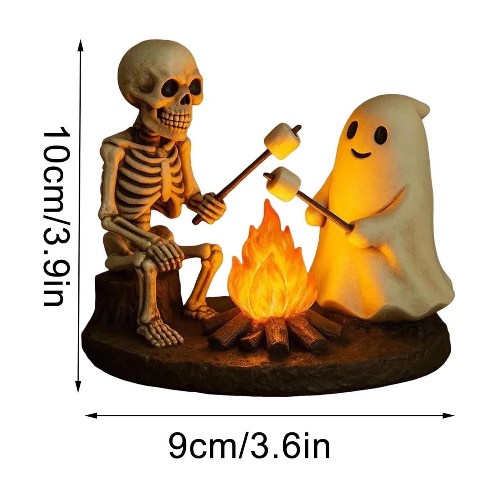 Clearance Halloween Ghost Bubble Bath Lamp, Cute Bathtub Ghost Night Lights for Halloween Decor, Reading Books Nightlight, Halloween Decorations for Indoor Readers & Book Lover Desk Home Party Gifts