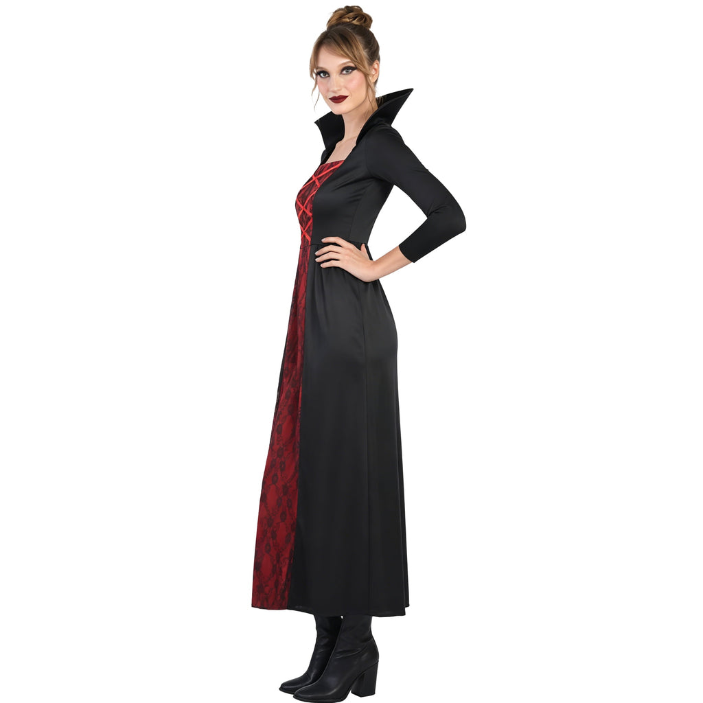 Vampiress Halloween Costume for Adults, Women's Size L (12/14), by Way to Celebrate