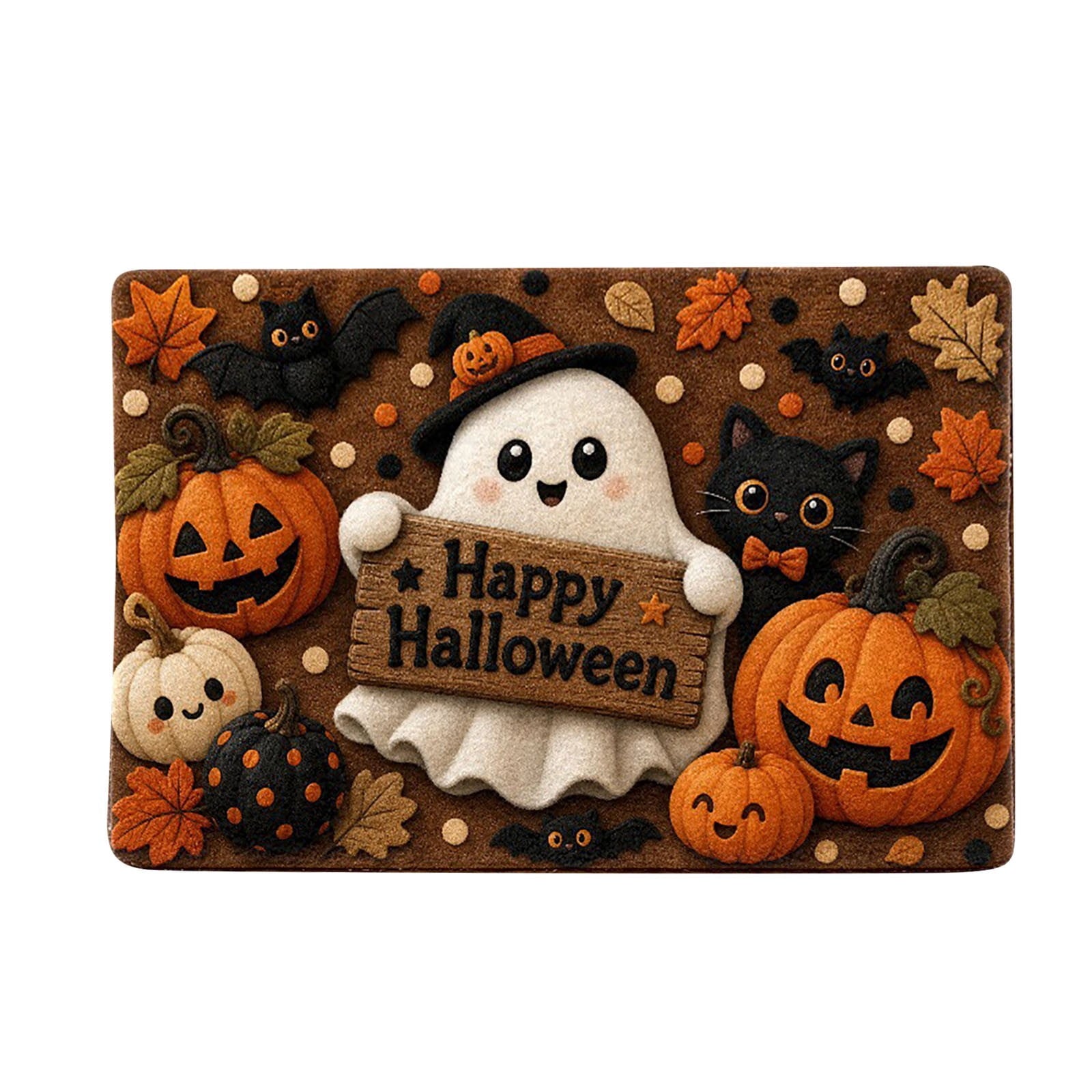 Halloween Doormat Halloween Home Decoration Doormats, Create A Holiday Atmospheres 40*60cm Halloween Party Supplies