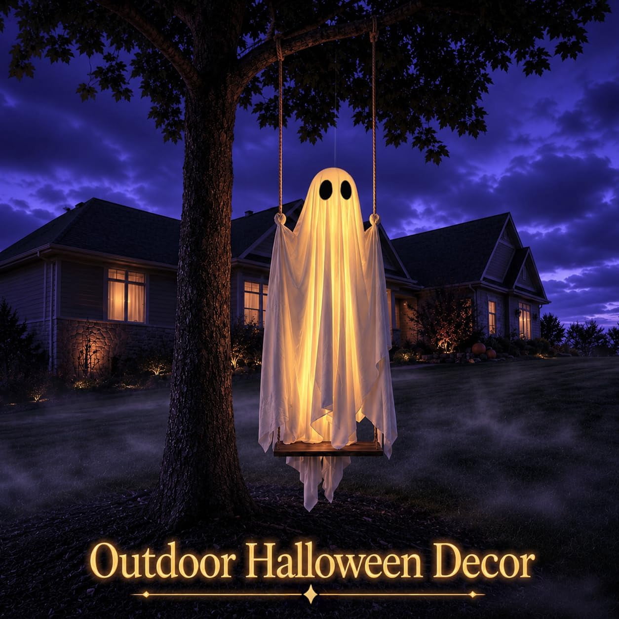 Clearance Halloween Ghost Bubble Bath Lamp, Cute Bathtub Ghost Night Lights for Halloween Decor, Reading Books Nightlight, Halloween Decorations for Indoor Readers & Book Lover Desk Home Party Gifts