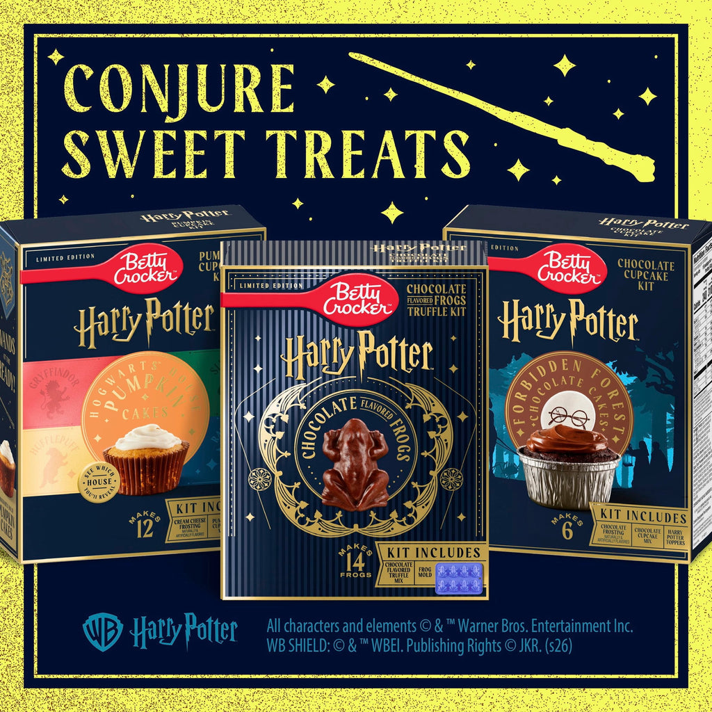 Betty Crocker Harry Potter Chocolate Flavored Frogs Truffle Kit, 14 Count, 6.9 oz