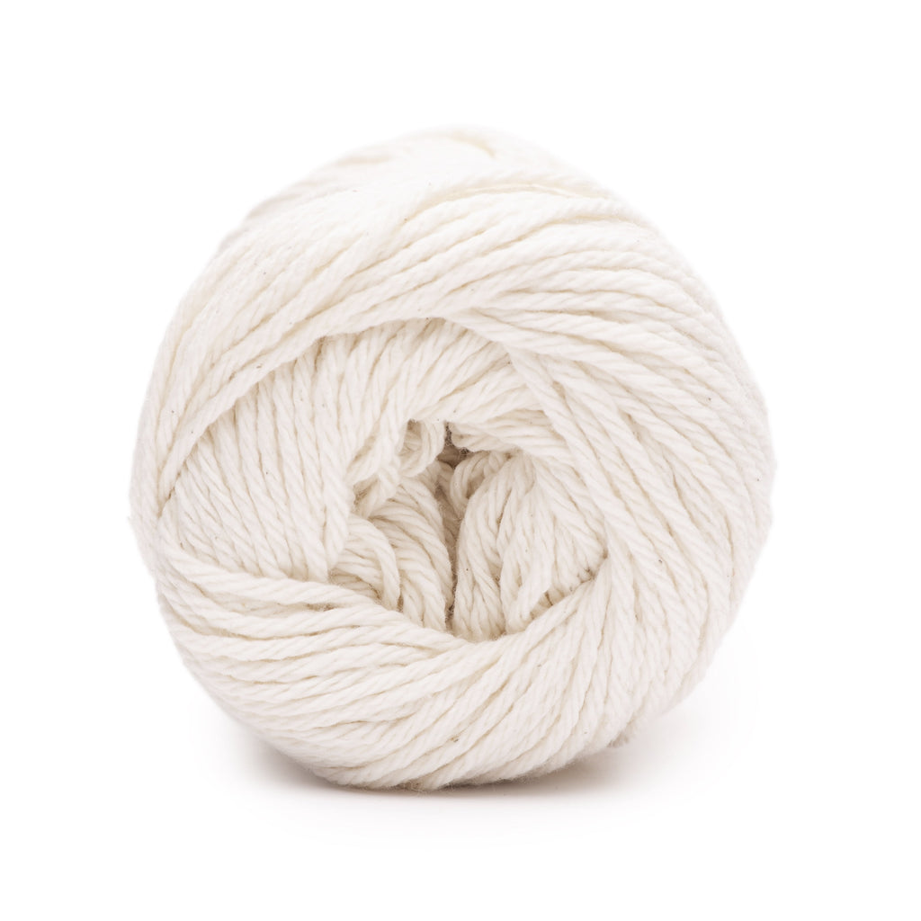 (3 pack) Peaches & Creme Solid 4 Medium Cotton Yarn, Ecru 2.5oz/70.9g, 120 Yards