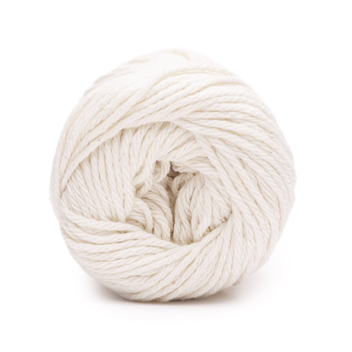 (3 pack) Peaches & Creme Solid 4 Medium Cotton Yarn, Ecru 2.5oz/70.9g, 120 Yards