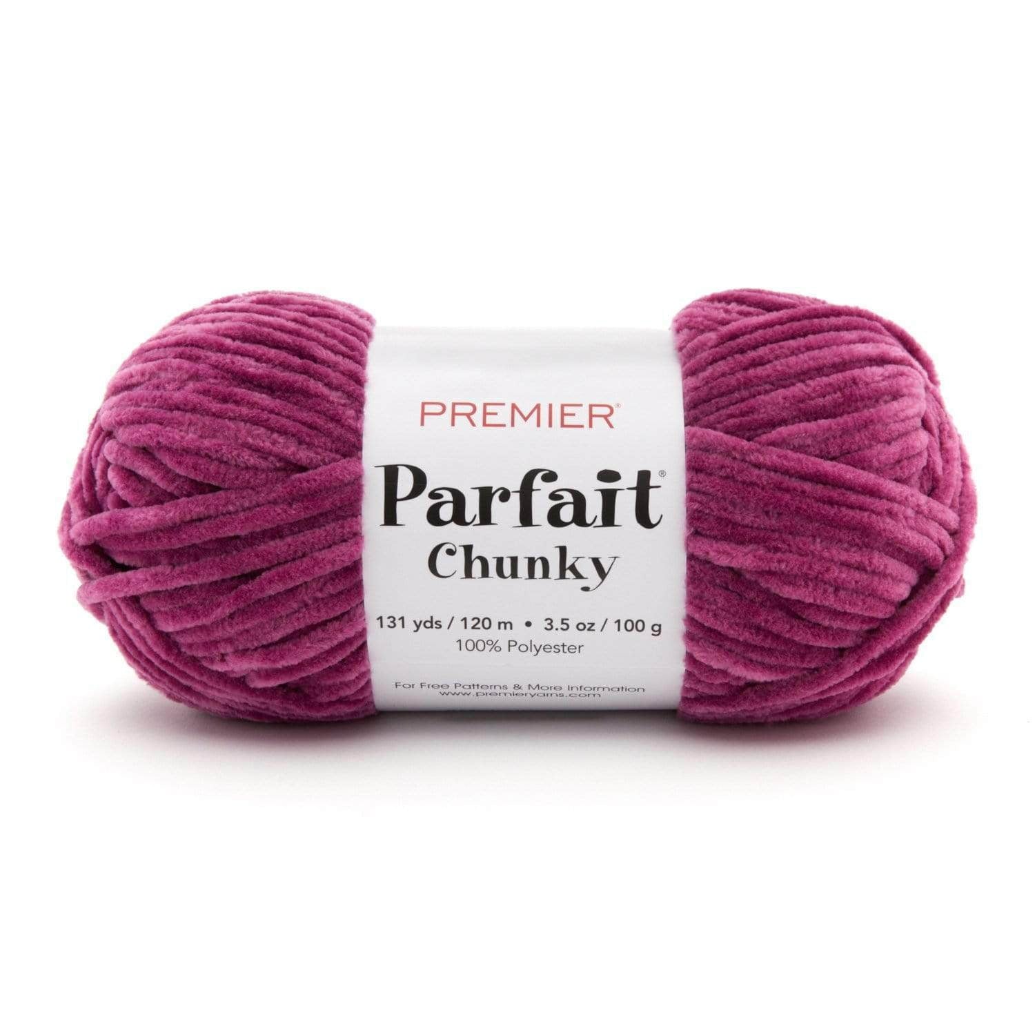 Premier Yarns - Parfait Chunky - 3.5oz 131yds - Super Bulky 6 Weight - Polyester Chenille