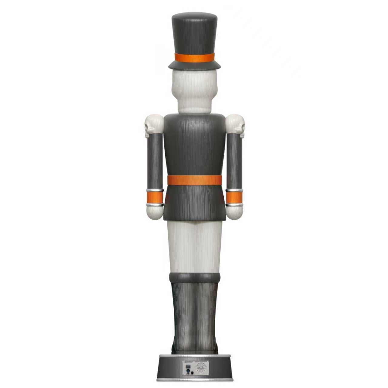 Painted Animated Giant Skeleton Nutcracker, 72", Halloween Decor by Way to Celebrate