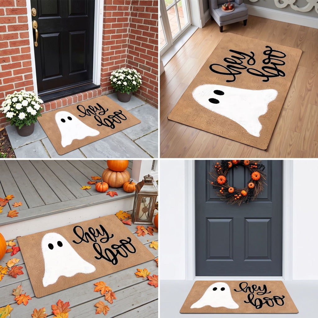 Autumn Door Mat for Entryway, 16x24 Inch, Fall-Themed Floor Doormat for Home Decor, Non-Slip Rug Mat for Living Room, Kitchen, Bedroom, Gifts for Fall Lovers (E)