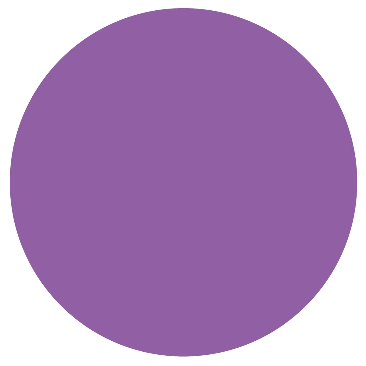 Way To Celebrate Purple Round Plastic Table Cover, 84 in, 1 Count