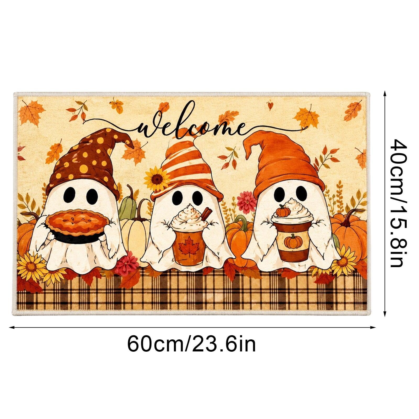 Halloween Doormat Halloween Home Decoration Doormats, Create A Holiday Atmospheres 40*60cm Halloween Party Supplies
