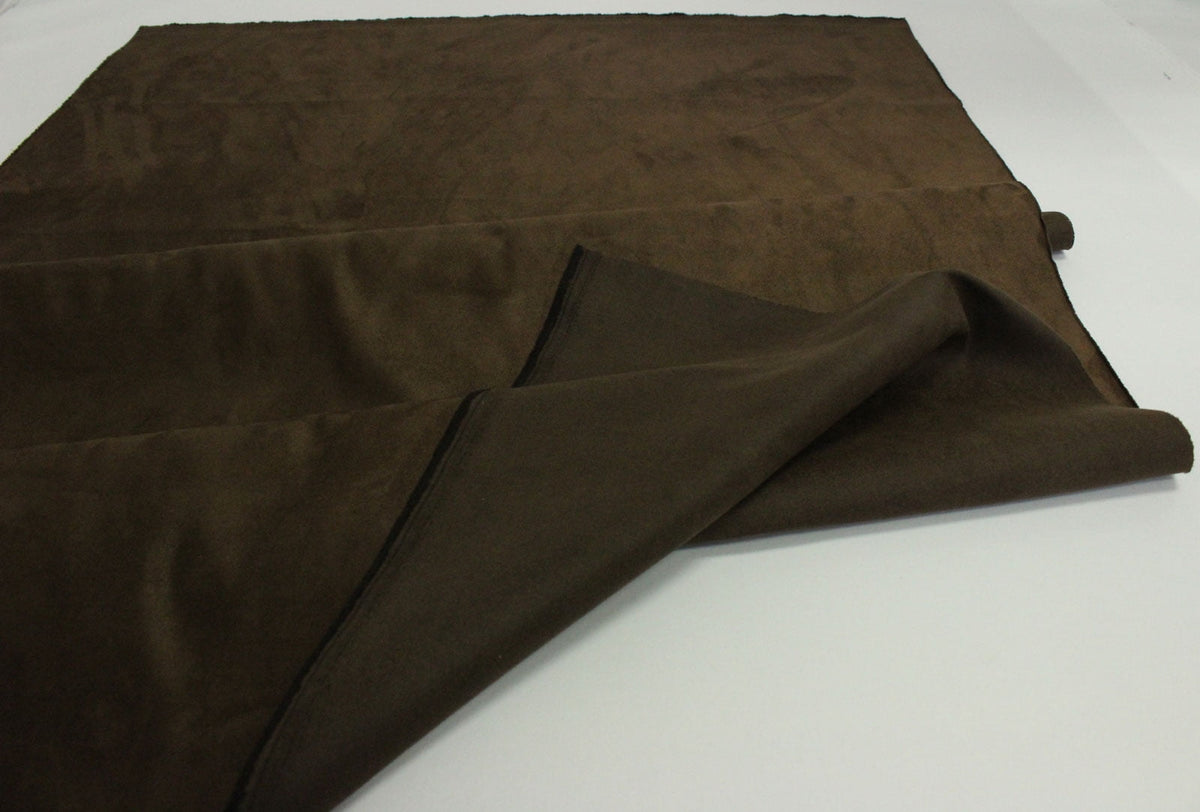 Mybecca Suede 58" Width - 100% Polyester Faux Craft Fabric By the Yard - Color: Black