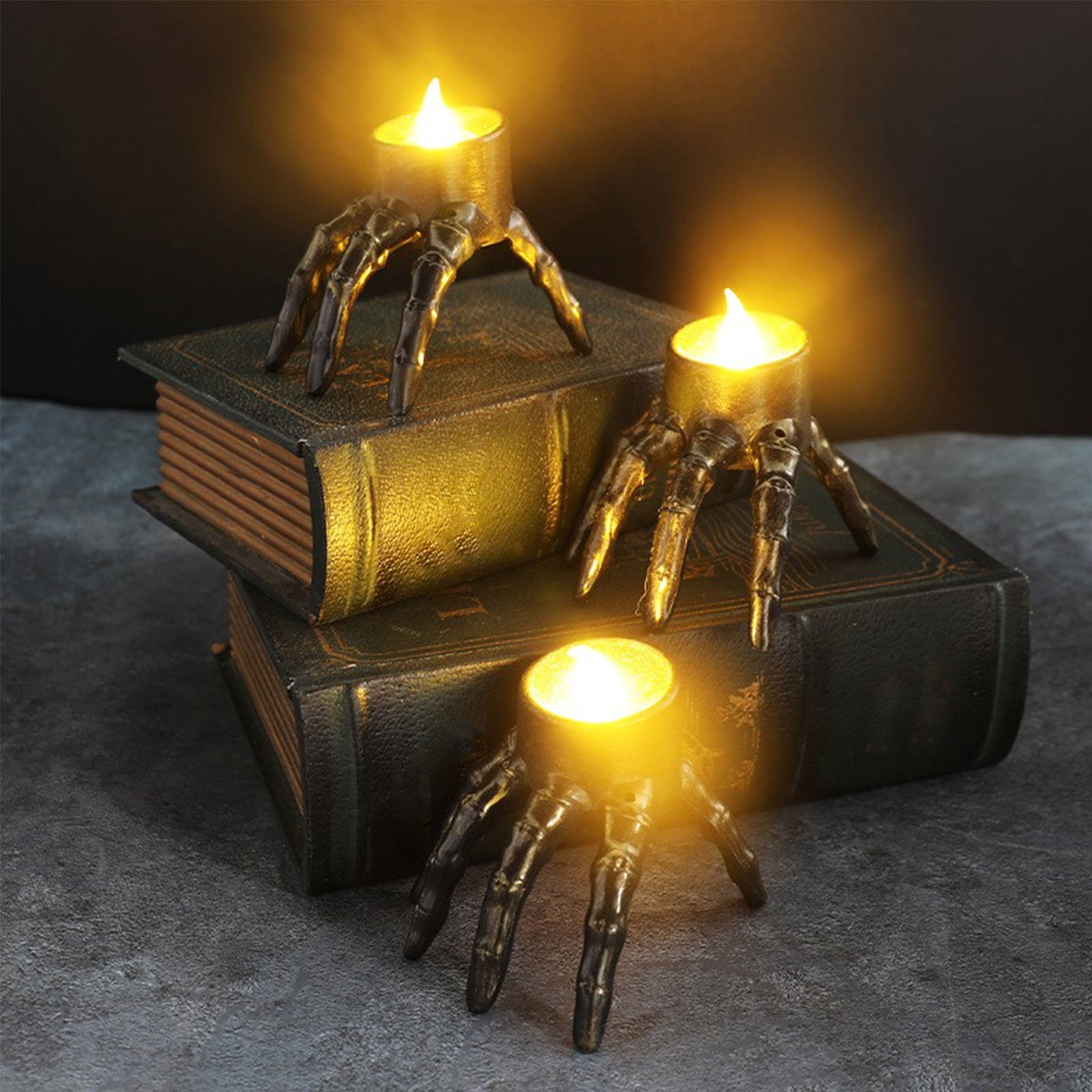 Qocolhg Halloween Posable Skeletons, Full Body Human Skeleton with Movable Joints for Halloween Haunted House Graveyard Party Scary Decor
