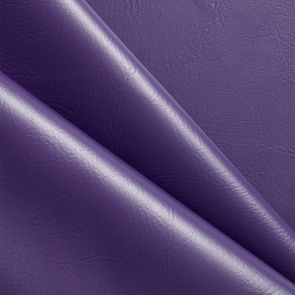 Ottertex 54" Vinyl 100% Polyester Faux Leather Craft Fabric By the Yard, Black