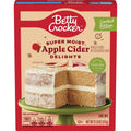Betty Crocker Delights Super Moist Apple Cider Cake Mix, Limited Edition, 13.25 oz