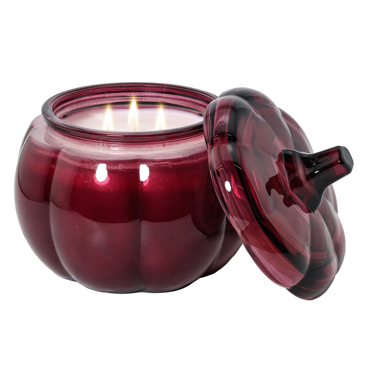 Better Homes & Gardens 3-Wick 30 oz Glass Jar Candle, Farm Apple Pumpkin
