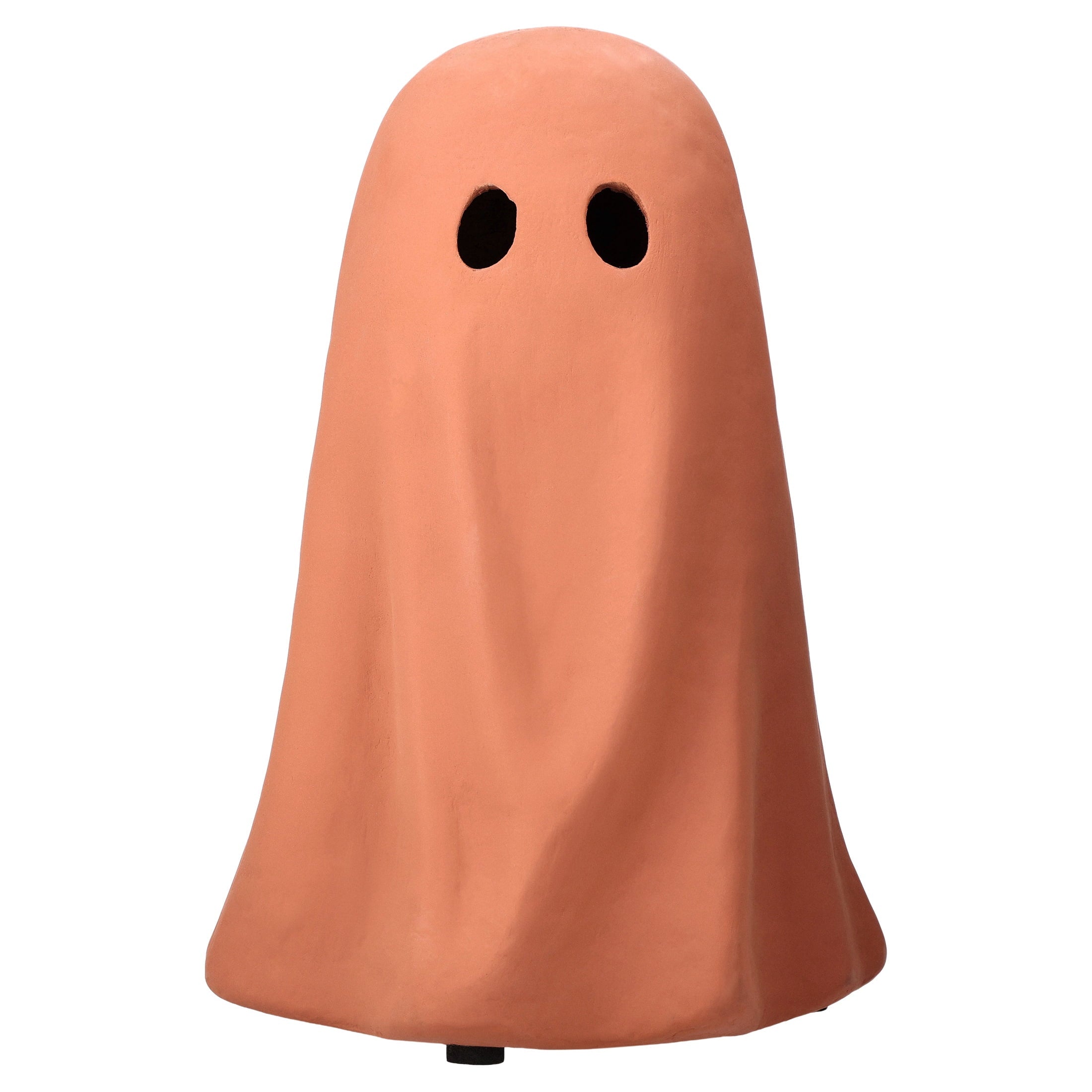 Paper Mache Ghost Decoration, Black, 11", Halloween by Way To Celebrate