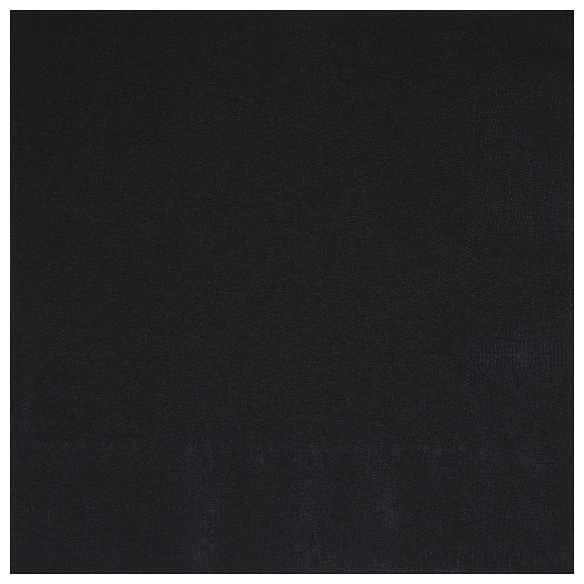 Way To Celebrate Disposable Paper Party Napkins, Black, 6.5 in x 6.5 in, 24 Count