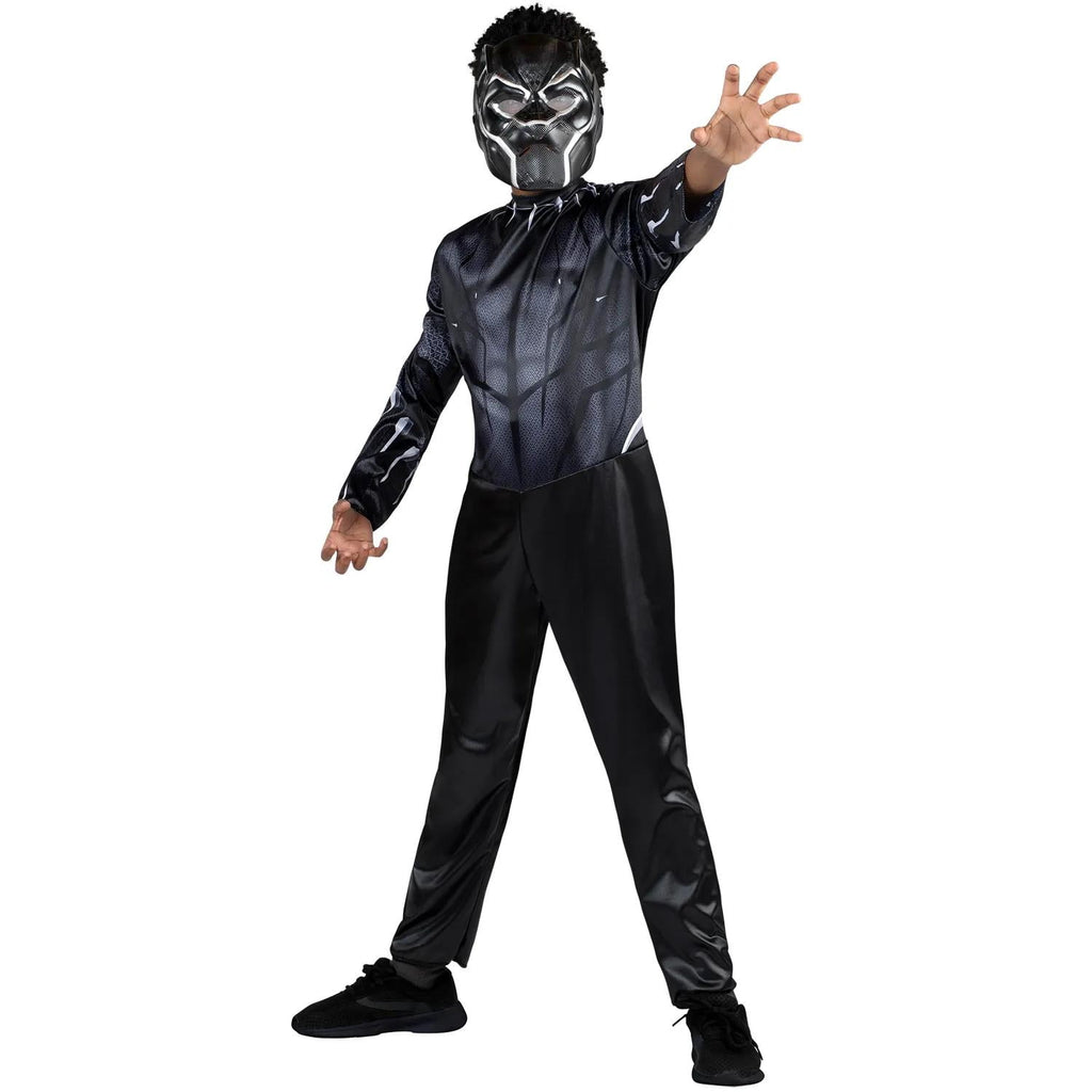 Boys' Marvel Avengers Black Panther Costume by Jazwares - Size Medium