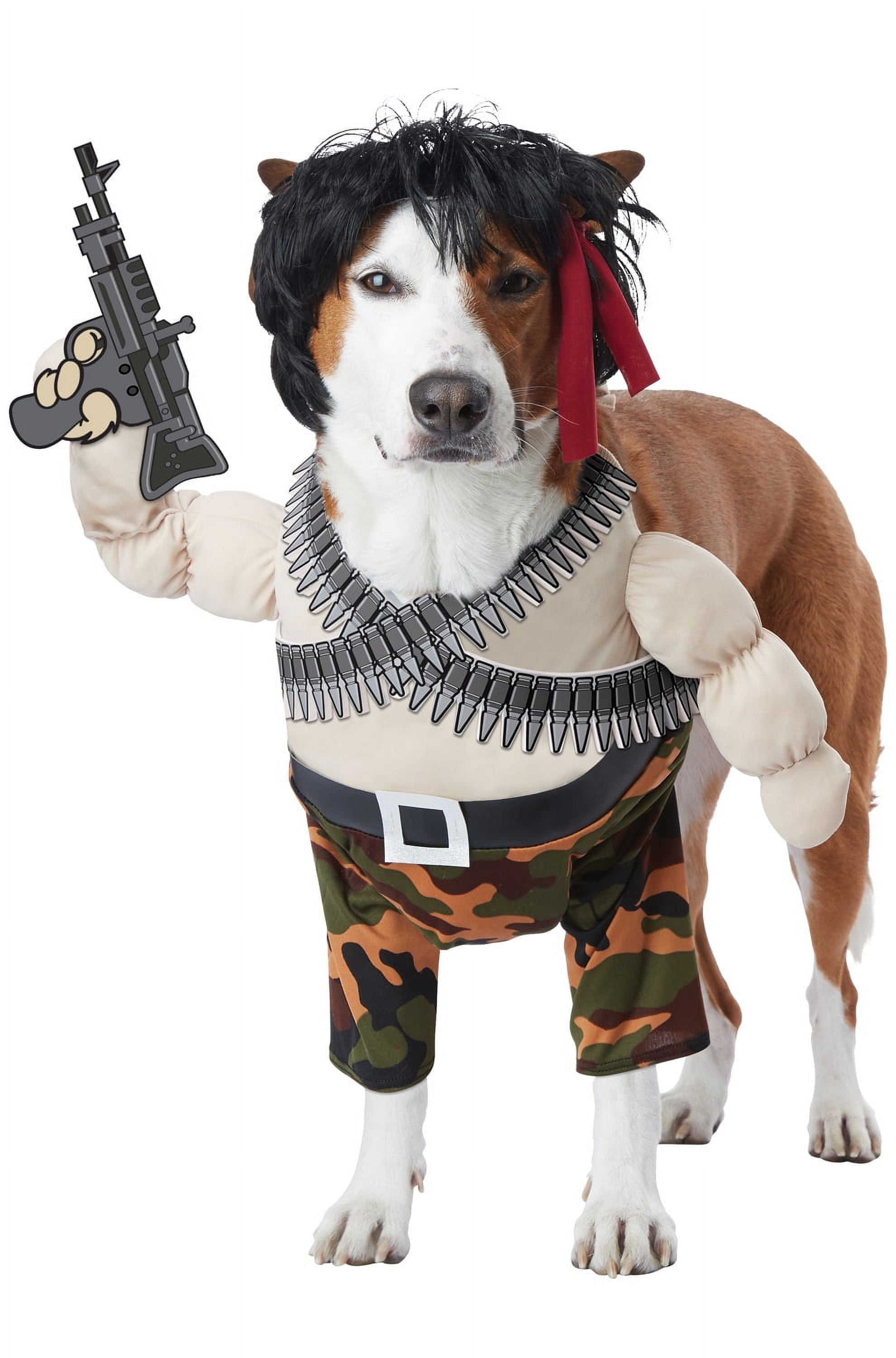 California Costumes Action Hero Dog Costume | Small Unisex
