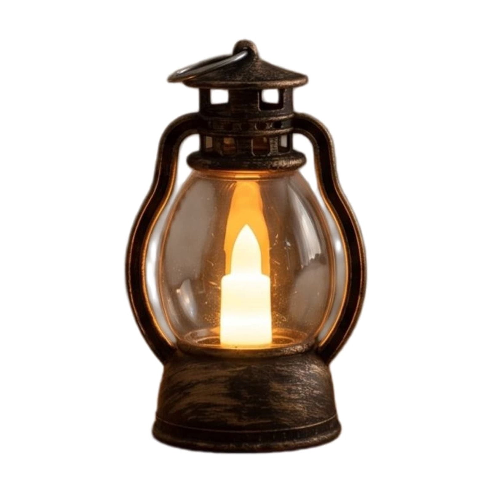 Cheapark Halloween Lanterns Decorations, Battery Operated Black Pumpkin Witch Lanterns, Flickering Light For Indoor Party Home Decor