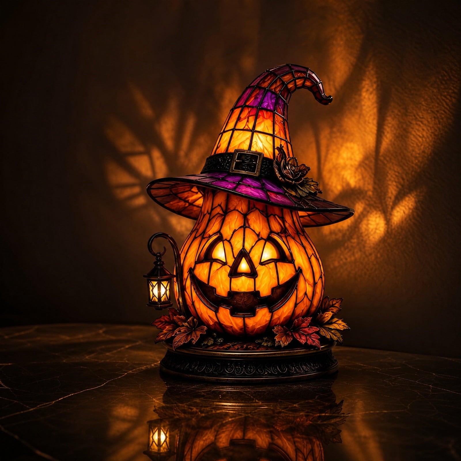 Diceymbol Halloween Decorations and Fall Decor, Halloween Venue Decoration Ghost Props LED Illuminated Ghost Decorations for Tabletop, Mantel, Shelf Indoor Outdoor 9.05 inch