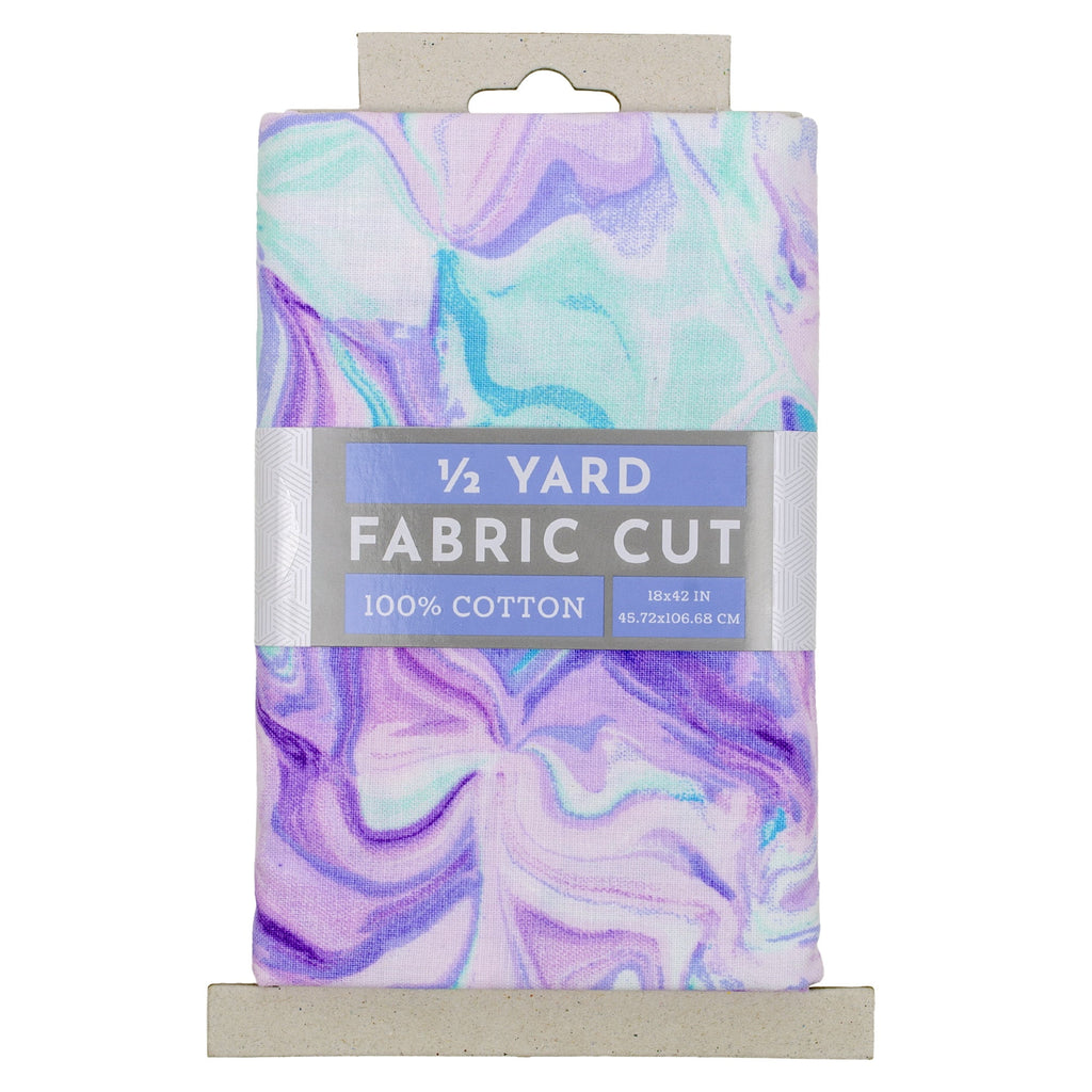 Half Yard 100% Cotton Watercolor Texture, Multicolor, 42" Wide for Sewing & Crafting by Fabric Editions