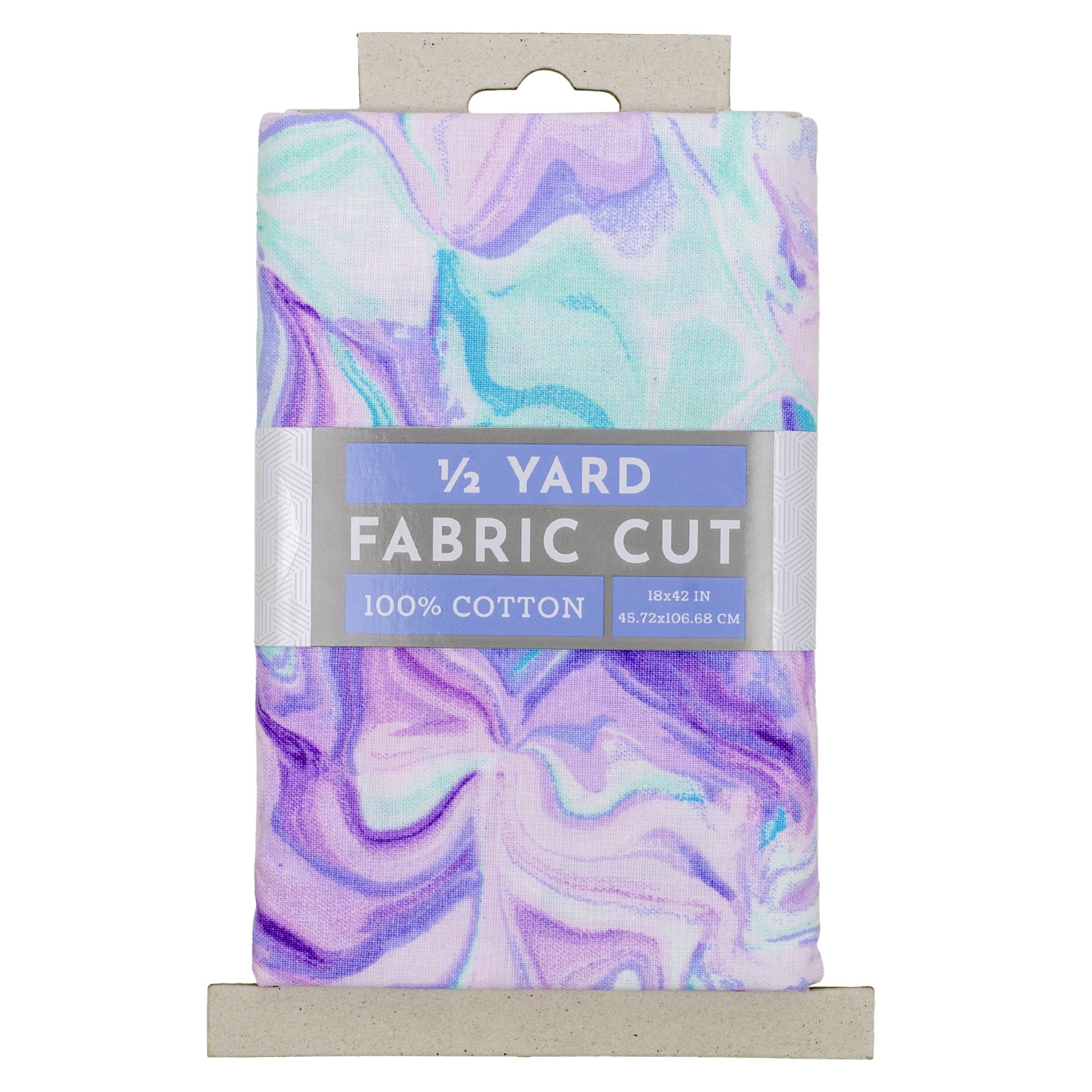 Half Yard 100% Cotton Watercolor Texture, Multicolor, 42" Wide for Sewing & Crafting by Fabric Editions
