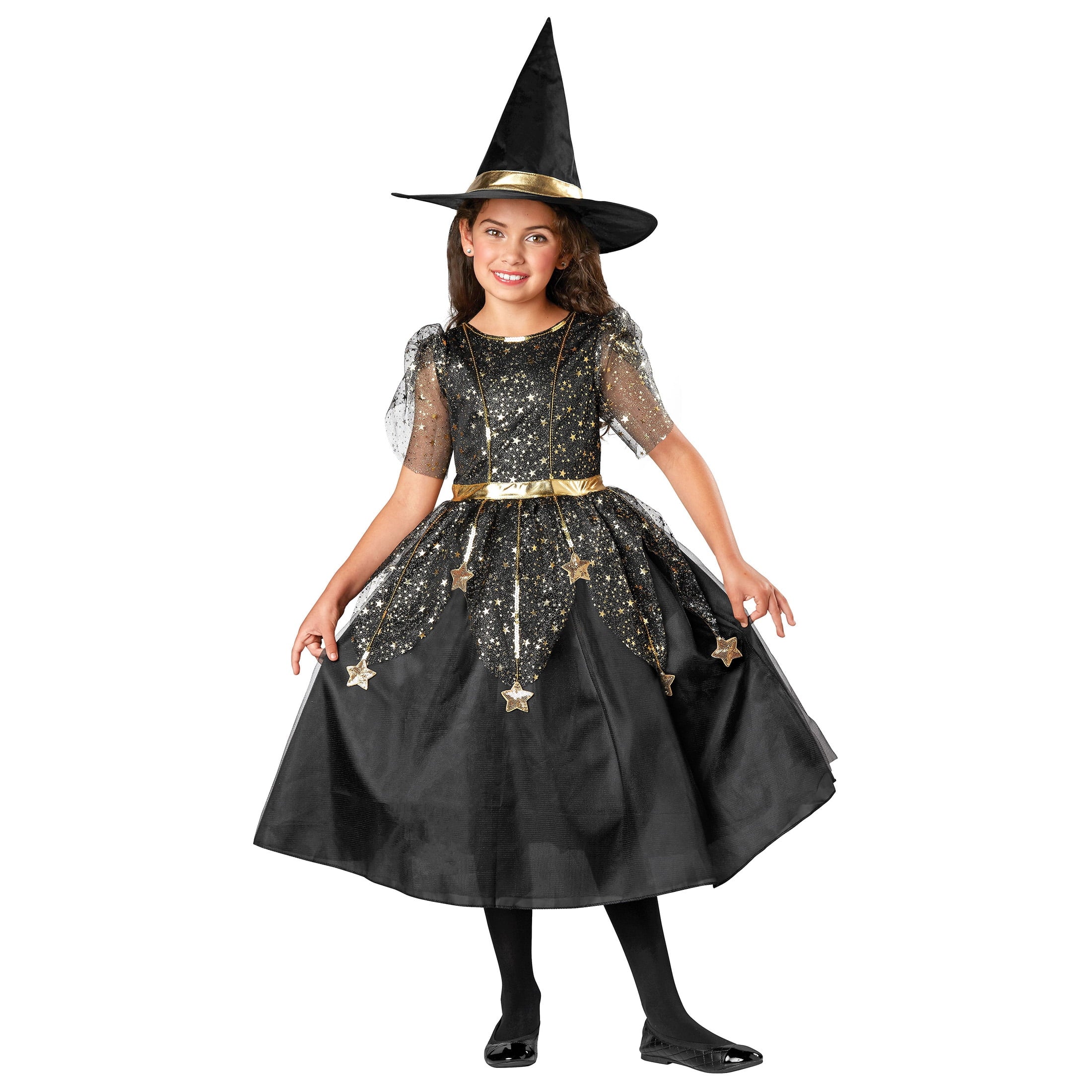 Twilight Witch Halloween Costume for Children, Girls' Size M (7/8), by Way to Celebrate