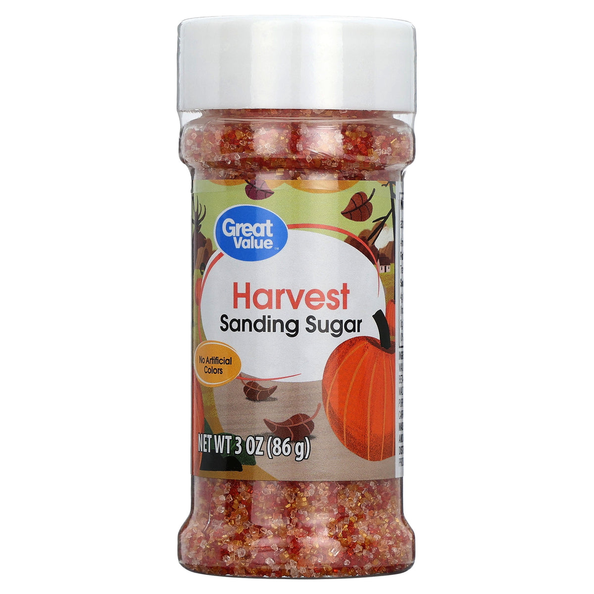 Great Value Harvest Sanding Sugar, 3 oz