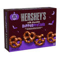 Hershey's Milk and Dark Chocolate Covered, Halloween Dipped Pretzels Box, 14.1 oz (20 Packs)