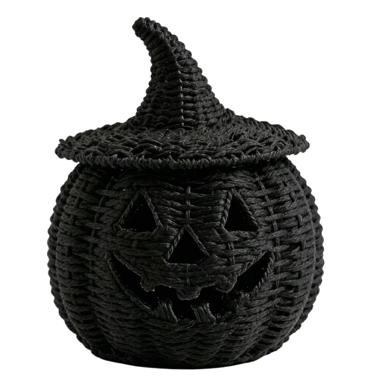 Halloween Decor Witch Hat Lamp, LED Halloween Night Light, Halloween Decorations Indoor, Witchy Decor for Shelf Mantel Table, Gothic Home Decoration