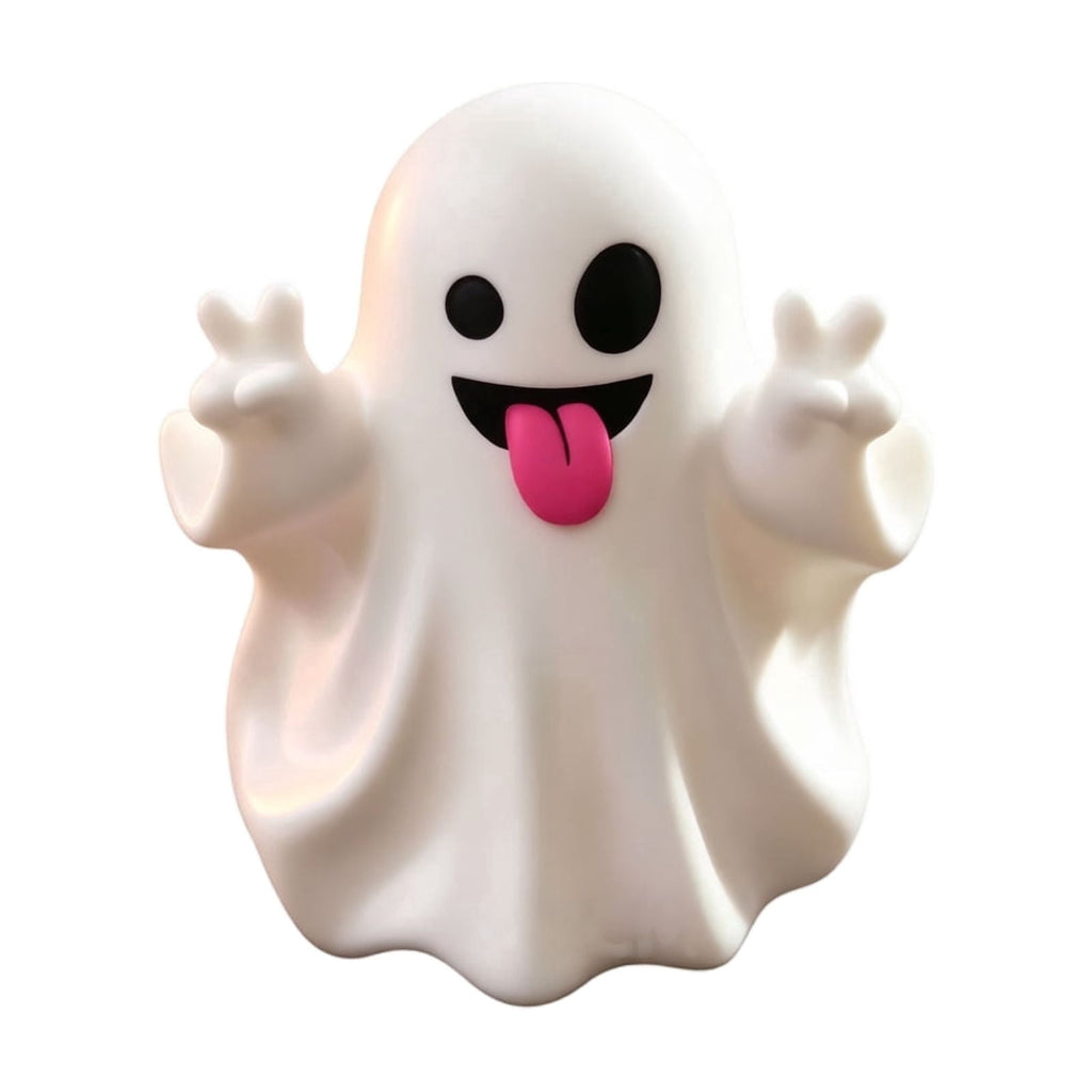 Halloween Decorations, Ghost Resin Crafts Ornaments, Alloween Decoration for Porch Yard Patio Indoor Decor Fall Autumn Home Shelf Mantel Ornament