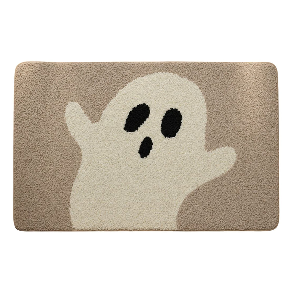 Halloween Home Decor,Halloween Decorations Indoor,Halloween Doormat Outdoor Welcome Mat Ghost Pattern Non-Slip Doormat Indoor Kitchen Mat Unique Design Decorative Mat(B 2.6*1.6FT)