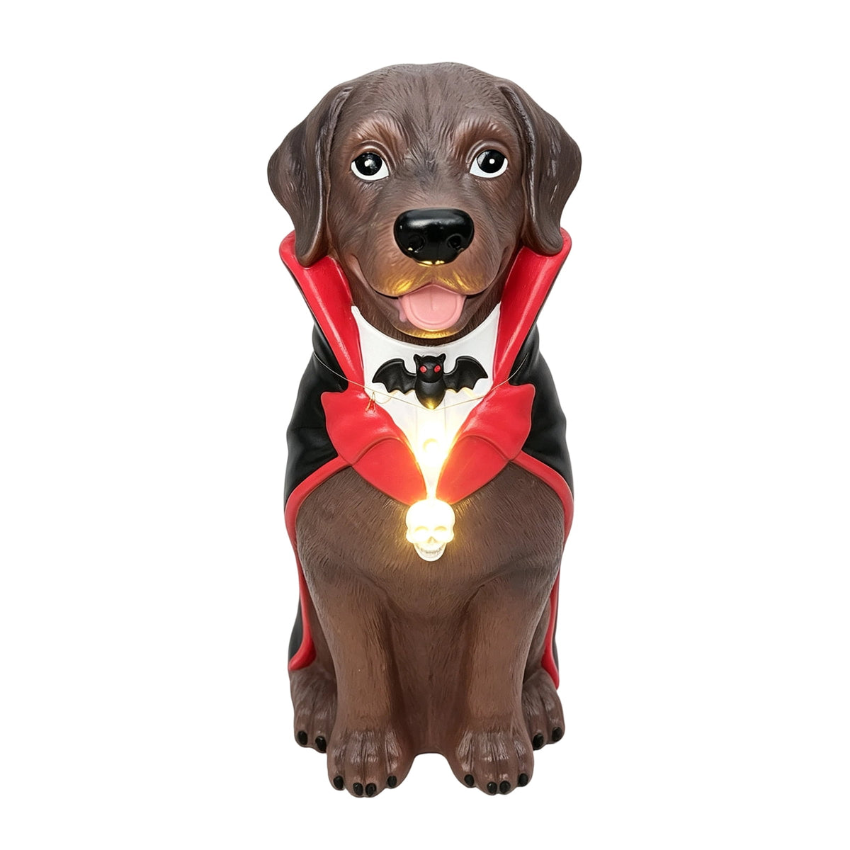 Clearance! Christmas Golden Retriever Statue with LED Lights, Cute Dog Holding Puppy Figurine, Christmas Decoration Indoor Outdoor, Gift for Kiddo Adults