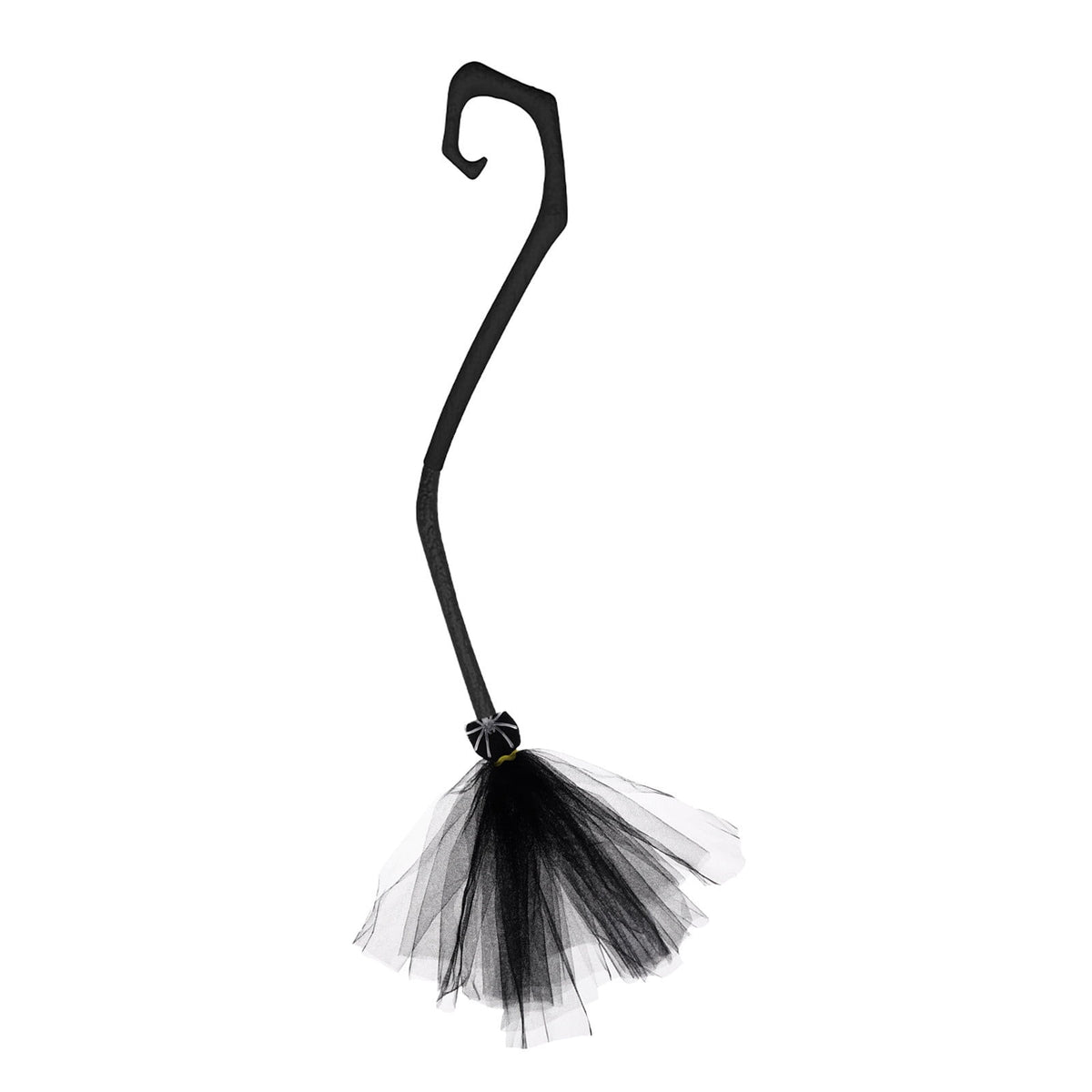 Halloween Decoration Indoor, 5.5 Ft Giant Light-Up Witches Broom, Rustic Halloween Decor for Porch, Yard, Front Door