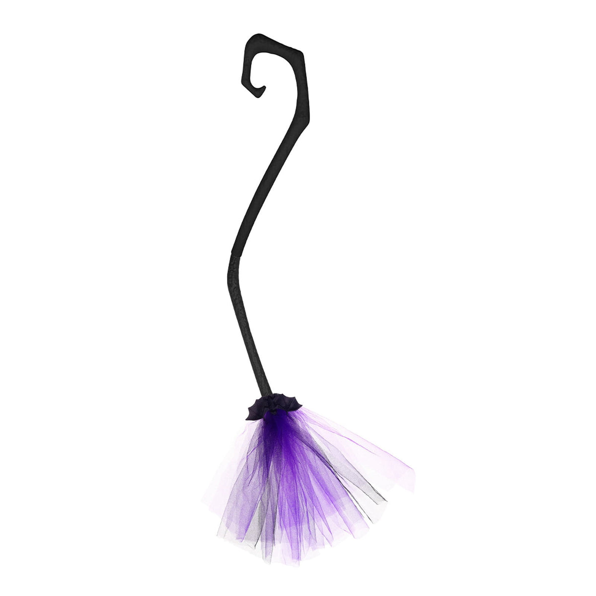 Halloween Decoration Indoor, 5.5 Ft Giant Light-Up Witches Broom, Rustic Halloween Decor for Porch, Yard, Front Door