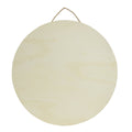 Hello Hobby Unfinished Natural Wood Plaque, Round, 15.75" Diameter
