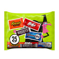 Hershey Assorted Chocolate, Halloween Candy Variety Bag, 13.13 oz (25 Pieces)