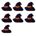 JHyouerji 20 Pack Halloween Pumpkin Disposable Paper Napkins Purple Absorbent Cocktail Dessert Napkin Holiday Party Table Disposable Decor Thanksgiving Party Supplies