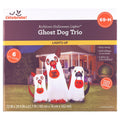 Ghost Dog Trio Airblown Yard Inflatable, Multicolor, 6', Halloween by Way To Celebrate