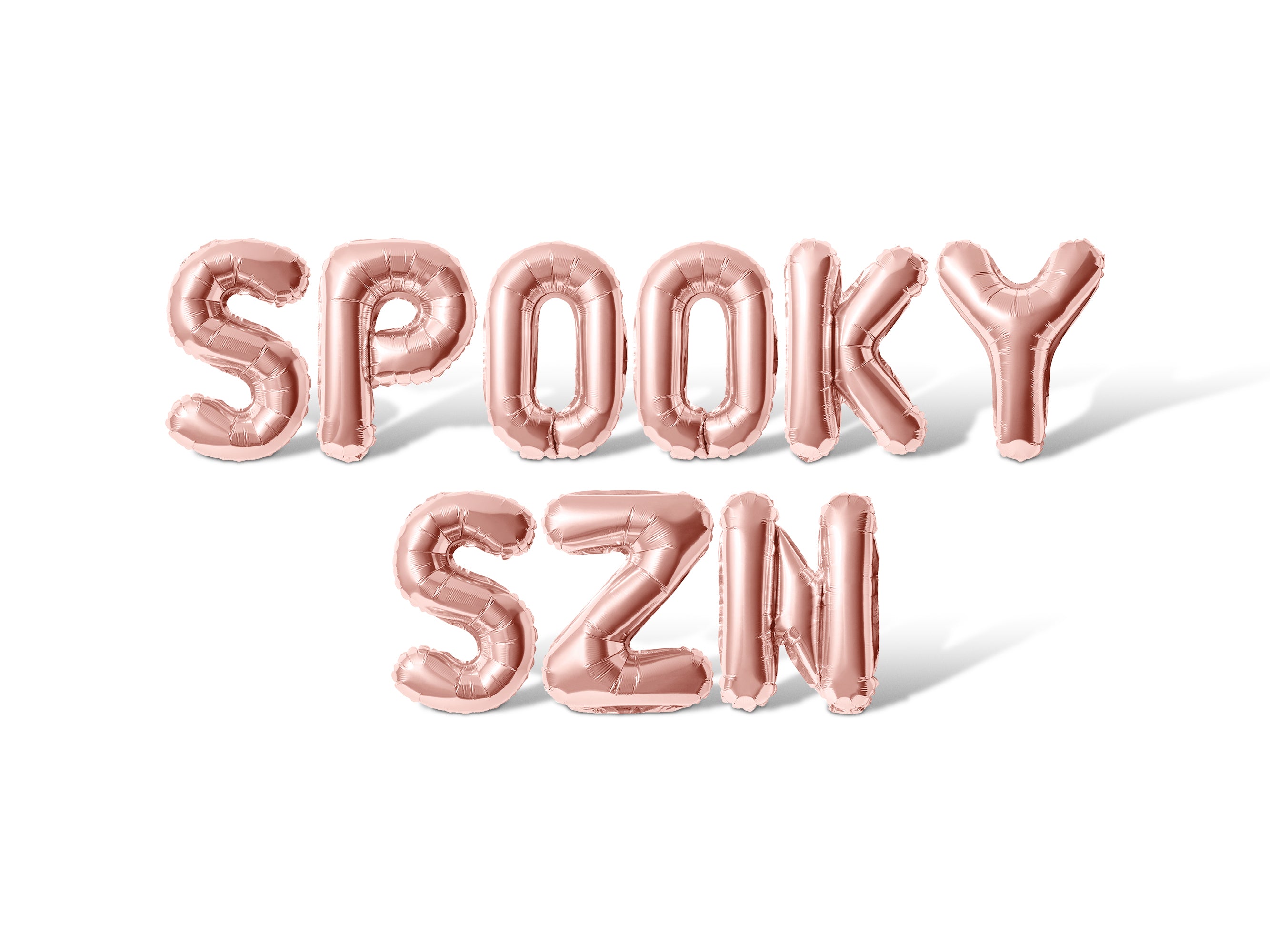 Letter Balloons - SPOOKY SZN 16" Inch Alphabet Letters Foil Mylar Balloon Halloween Party Banner (Green)