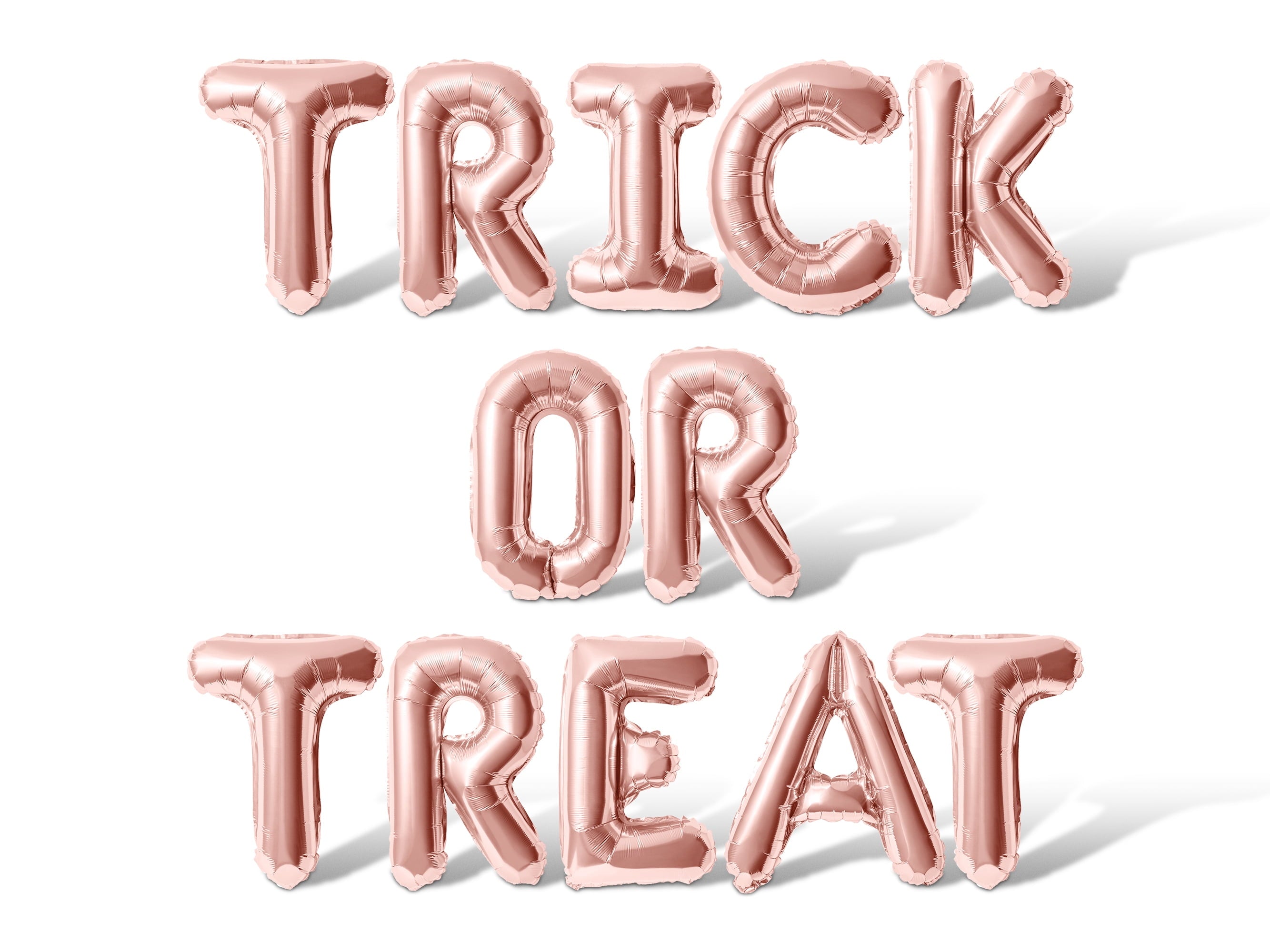 Letter Balloons - TRICK OR TREAT 16" Inch Alphabet Letters Foil Mylar Balloon Halloween Party Banner (Purple)